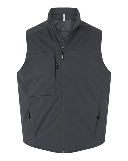 Unisex Techno Lite Flat-Fill Insulated Vest - Carbon Front
