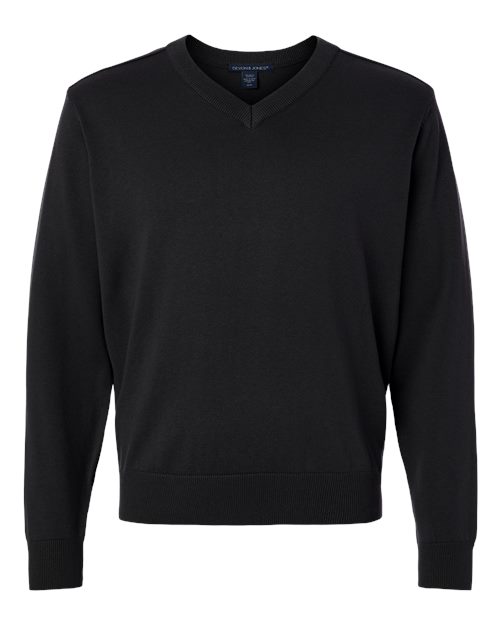 Men's New Classics V-Neck Sweater - Black Front