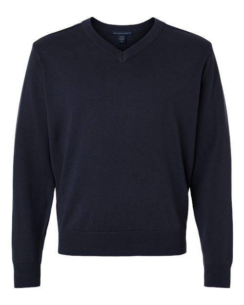 Men's New Classics V-Neck Sweater - Navy Front