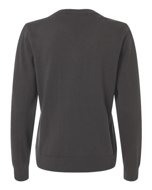 Women's New Classics V-Neck Sweater - Graphite Back