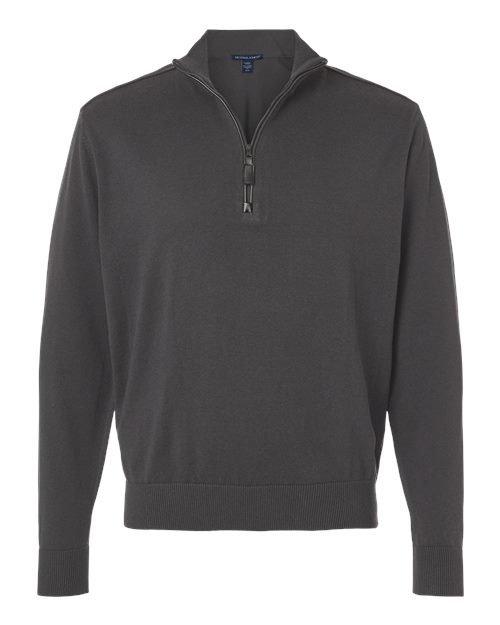 Men's New Classics Quarter-Zip Sweater - Graphite Front