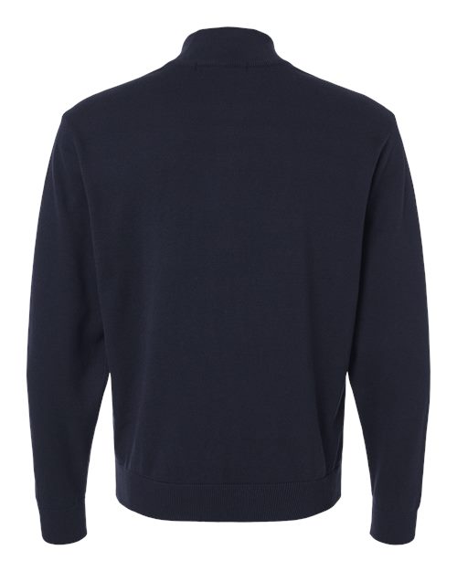Men's New Classics Quarter-Zip Sweater - Navy Back