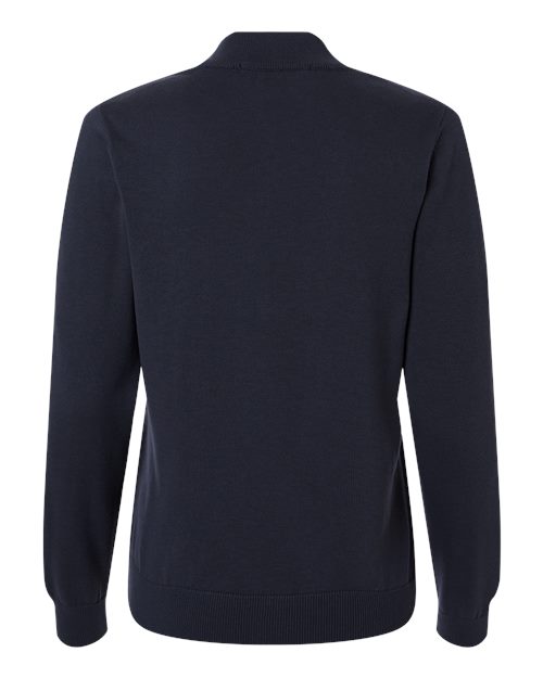 Women's New Classics Quarter-Zip Sweater - Navy Back