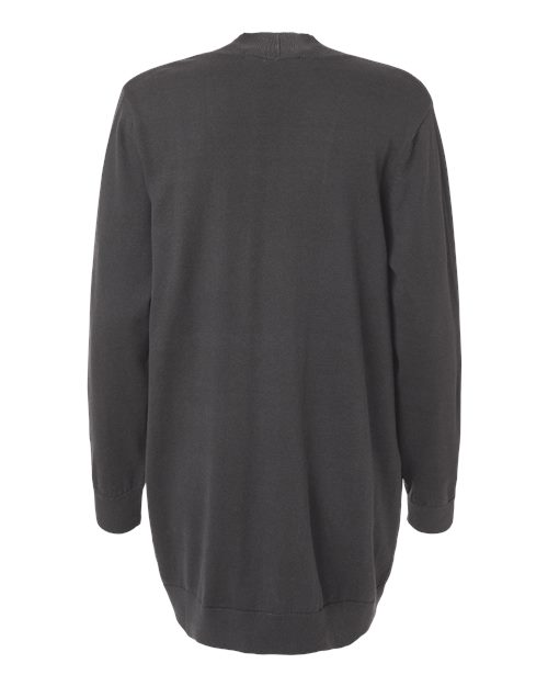 Women's New Classics Open Cardigan Sweater - Graphite Back