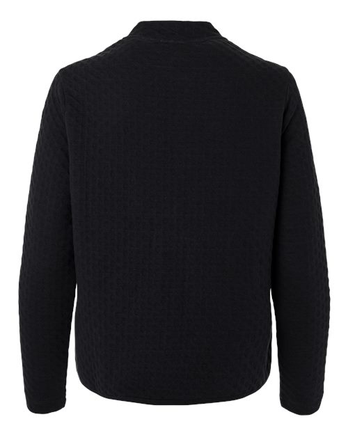 Women's Berkeley Textured Full-Zip Jacket - Black Back