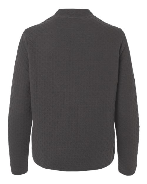 Women's Berkeley Textured Full-Zip Jacket - Graphite Back