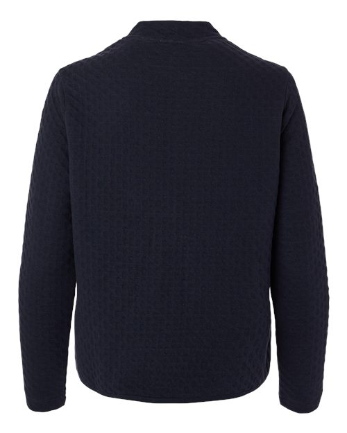 Women's Berkeley Textured Full-Zip Jacket - Navy Back