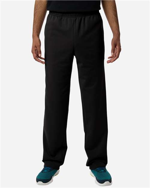 Team 365 Unisex Squad Tech Fleece Pants - Model Front