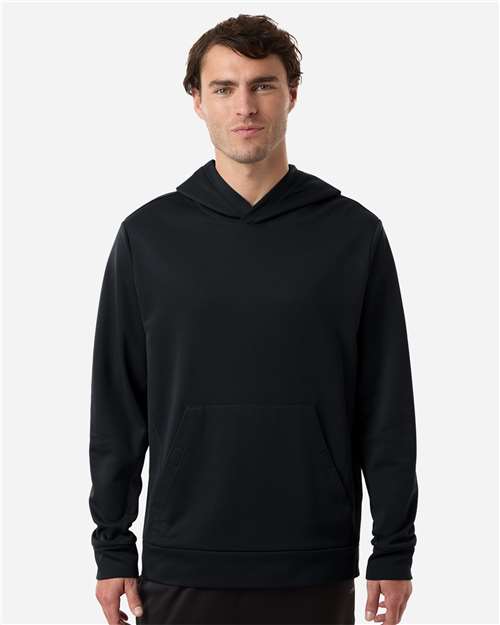 Team 365 Unisex Squad Hooded Tech Fleece Pullover - Model Front