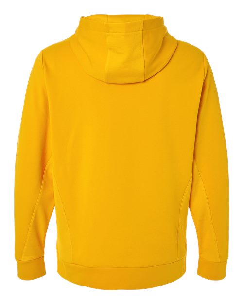 Unisex Squad Hooded Tech Fleece Pullover - Sport Athletic Gold Back
