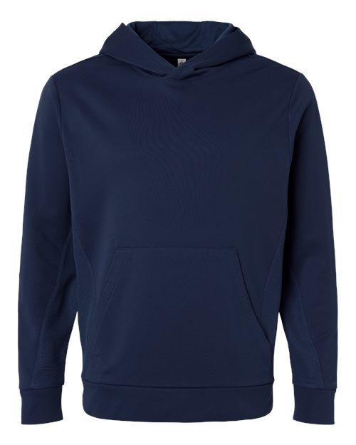 Unisex Squad Hooded Tech Fleece Pullover - Sport Dark Navy Front