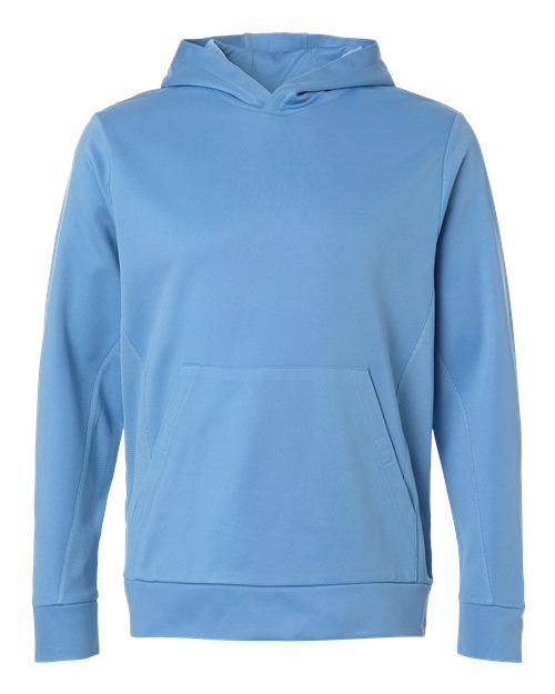 Unisex Squad Hooded Tech Fleece Pullover - Sport Light Blue Front