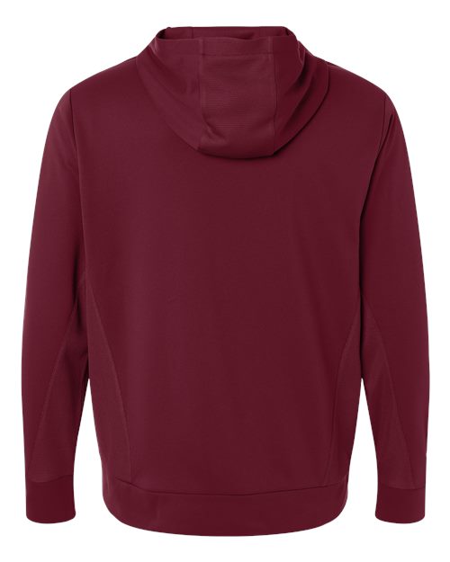 Unisex Squad Hooded Tech Fleece Pullover - Sport Maroon Back