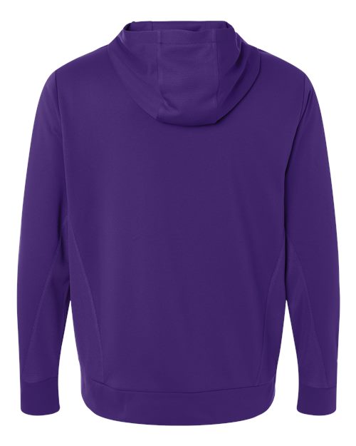 Unisex Squad Hooded Tech Fleece Pullover - Sport Purple Back