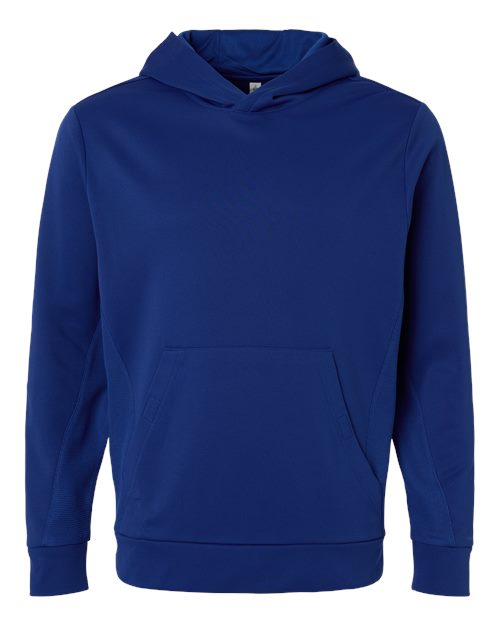 Unisex Squad Hooded Tech Fleece Pullover - Sport Royal Front
