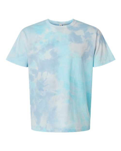 Unisex Vintage Tie-Dyed T-Shirt - Breeze Front
