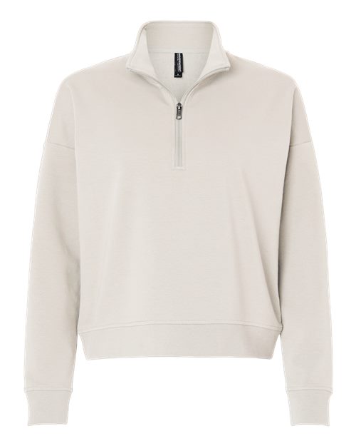 Women's Perform Quarter-Zip Pullover - Smoke Front