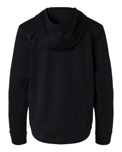 Youth Squad Hooded Tech Fleece Pullover - Black Back