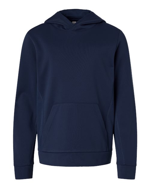 Youth Squad Hooded Tech Fleece Pullover - Sport Dark Navy Front