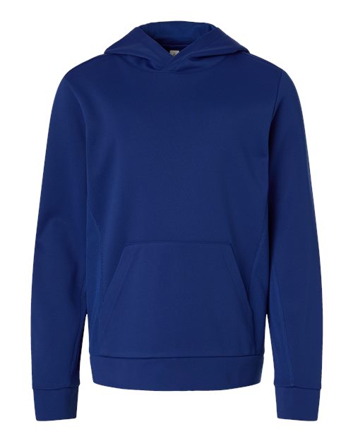 Youth Squad Hooded Tech Fleece Pullover - Sport Royal Front