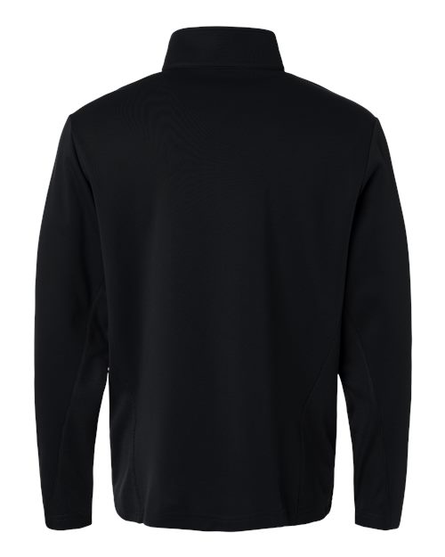Unisex Squad Cadet Quarter-Zip Tech Fleece Pullover - Black Back