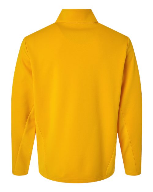 Unisex Squad Cadet Quarter-Zip Tech Fleece Pullover - Sport Athletic Gold Back