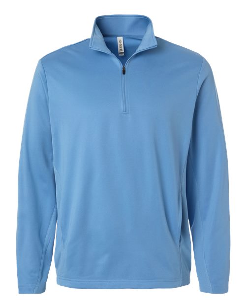 Unisex Squad Cadet Quarter-Zip Tech Fleece Pullover - Sport Light Blue Front