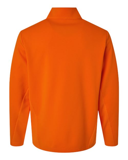 Unisex Squad Cadet Quarter-Zip Tech Fleece Pullover - Sport Orange Back