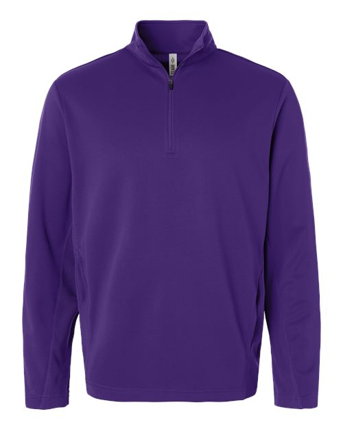 Unisex Squad Cadet Quarter-Zip Tech Fleece Pullover - Sport Purple Front