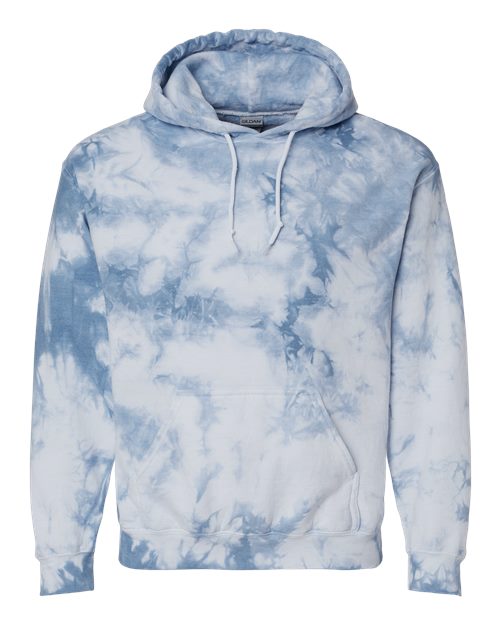 Unisex Crystal Wash Hooded Sweatshirt - Crystal Ice Blue Front