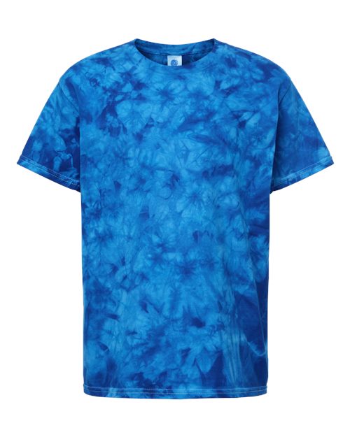 Youth Crystal Wash T-Shirt - Crystal Royal Front