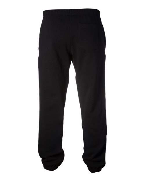 Unisex 10 oz. Heavyweight Fleece Joggers - Black Back