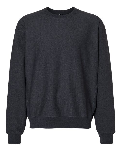 Hanes Unisex Beefy® Sweats Premium Heavyweight Crewneck Sweatshirt - Charcoal Heather Front