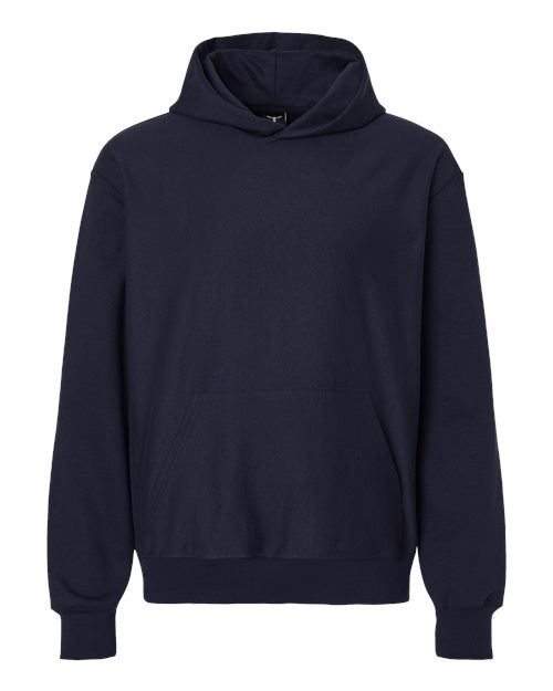 Unisex Beefy® Sweats Premium Heavyweight Hooded Sweatshirt - Athletic Navy Front