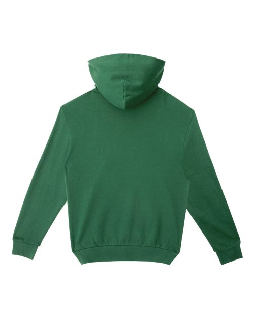 Unisex Urban Pullover Hooded Sweatshirt - Forest Green Back