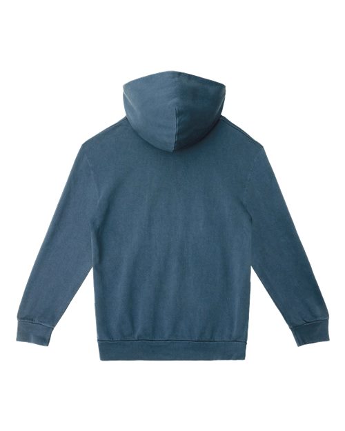Unisex Urban Pullover Hooded Sweatshirt - Pigment Midnight Navy Back