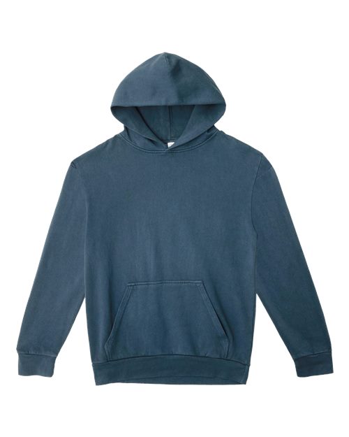 Unisex Urban Pullover Hooded Sweatshirt - Pigment Midnight Navy Front