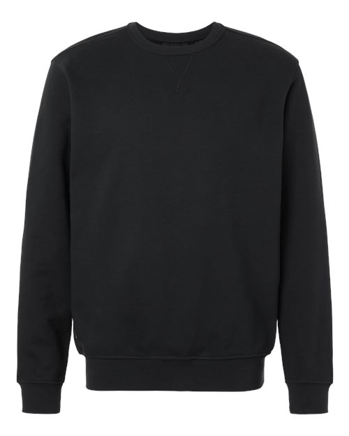 Men's Granite Crewneck Pullover - Black Front