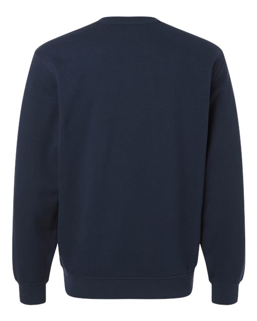 Men's Granite Crewneck Pullover - Navy Back