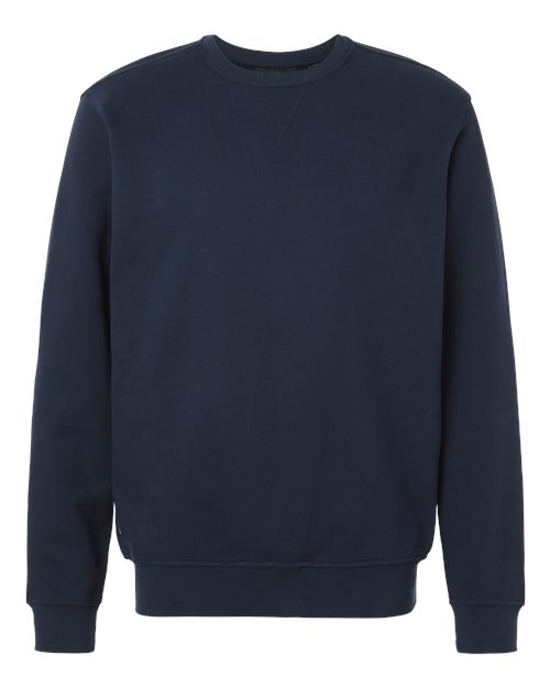Men's Granite Crewneck Pullover - Navy Front