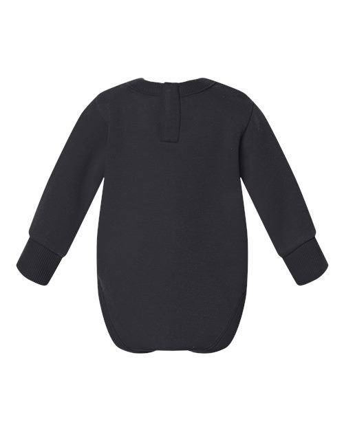 Infant Fleece Bodysuit - Black Back