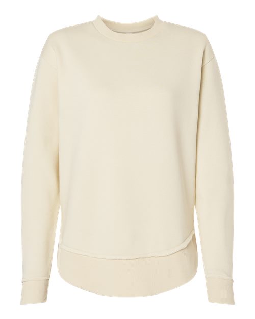Women's Weekend Fleece Crewneck Sweatshirt - Natural Front