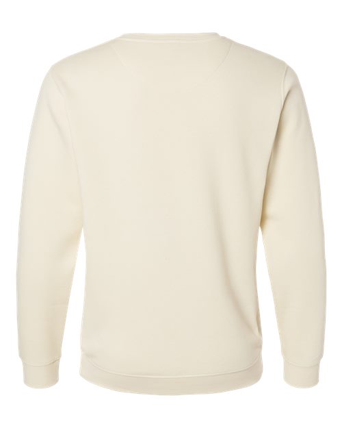 Unisex Elevated Fleece Crewneck Sweatshirt - Natural Back