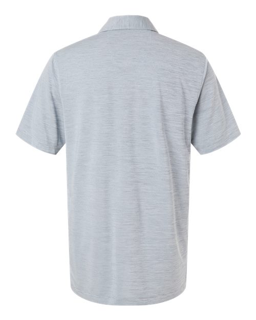 Men's Bohemian Striped Heather Performance Polo - Navy Heather Back