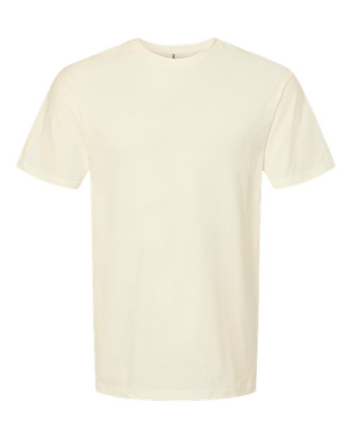 Unisex Heavyweight Jersey T-Shirt - Natural Front