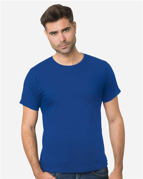 Men's Union-Made Fine Jersey T-Shirt - Royal Front