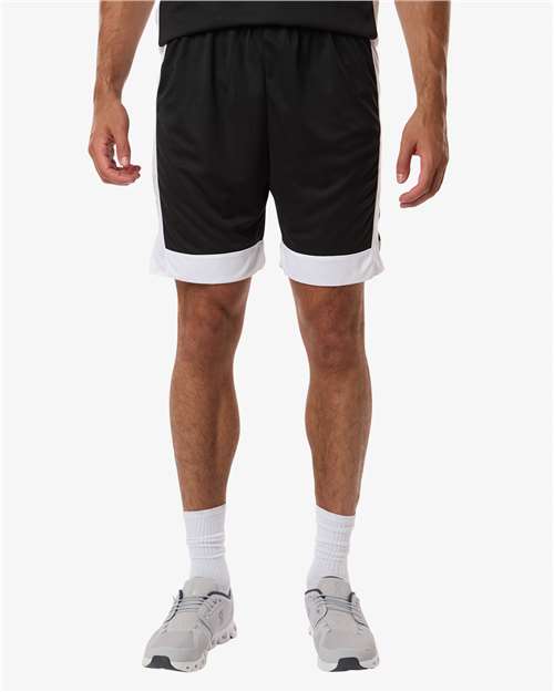 Augusta Sportswear Unisex Match-Up Basketball Shorts - Model Front