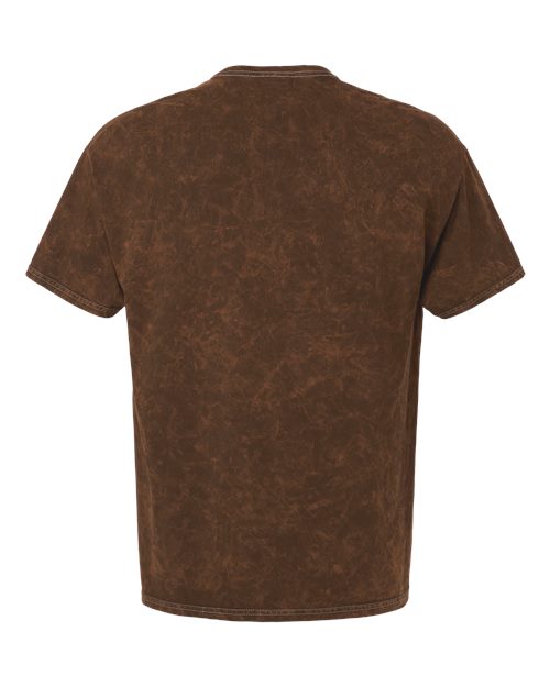 Unisex Mineral Wash T-Shirt - Mineral Brown Back