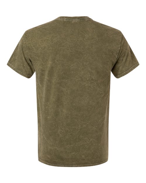 Unisex Mineral Wash T-Shirt - Mineral Green Back