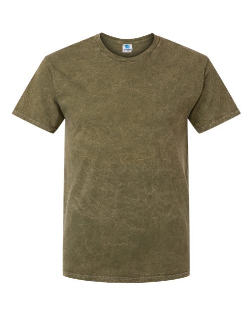Unisex Mineral Wash T-Shirt - Mineral Green Front